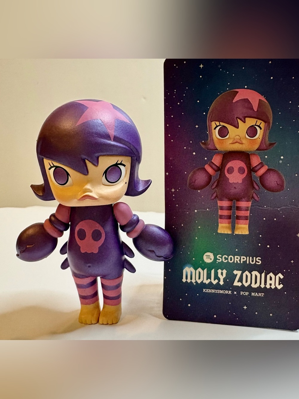 POP MART MOLLY Zodiac Classic Series – Scorpio 🦂. Discontinued.